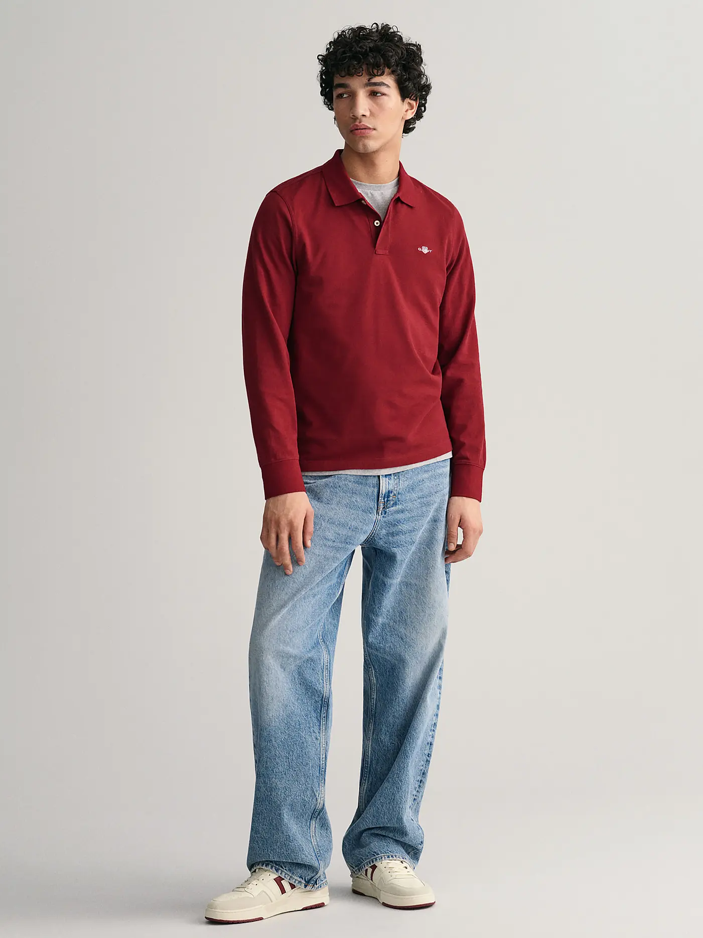 GANT | Poloshirt Slim Fit | dunkelrot